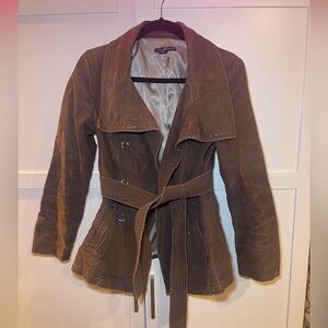 GAP Brown Belted Trench Coat